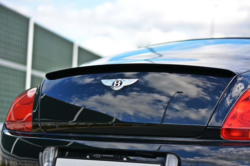Maxton Design Spoiler CAP passend für BENTLEY CONTINENTAL GT schwarz Hochglanz