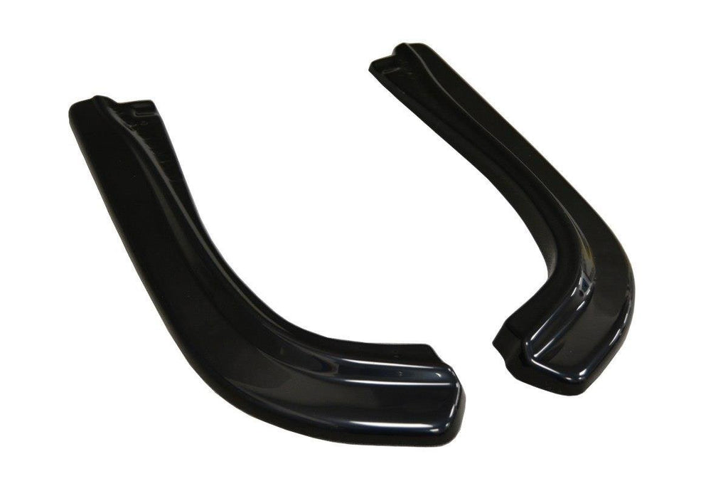 Maxton Design Heck Ansatz Flaps Diffusor passend für Infiniti G37 Limousine schwarz Hochglanz
