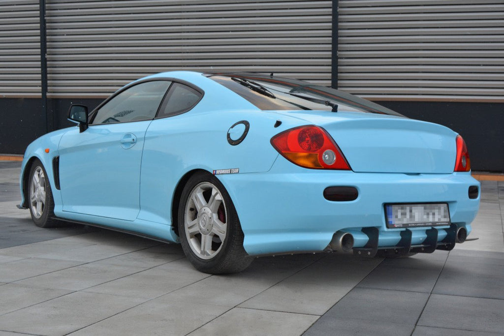 Maxton Design Diffusor Heck Ansatz passend für Heckschürze passend für HYUNDAI TIBURON MK.2 FACELIFT
