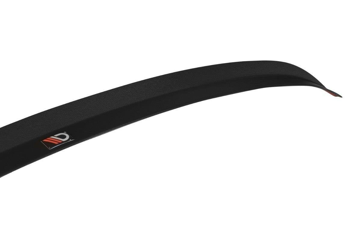 Maxton Design Spoiler CAP passend für Skoda Rapid Spaceback schwarz Hochglanz