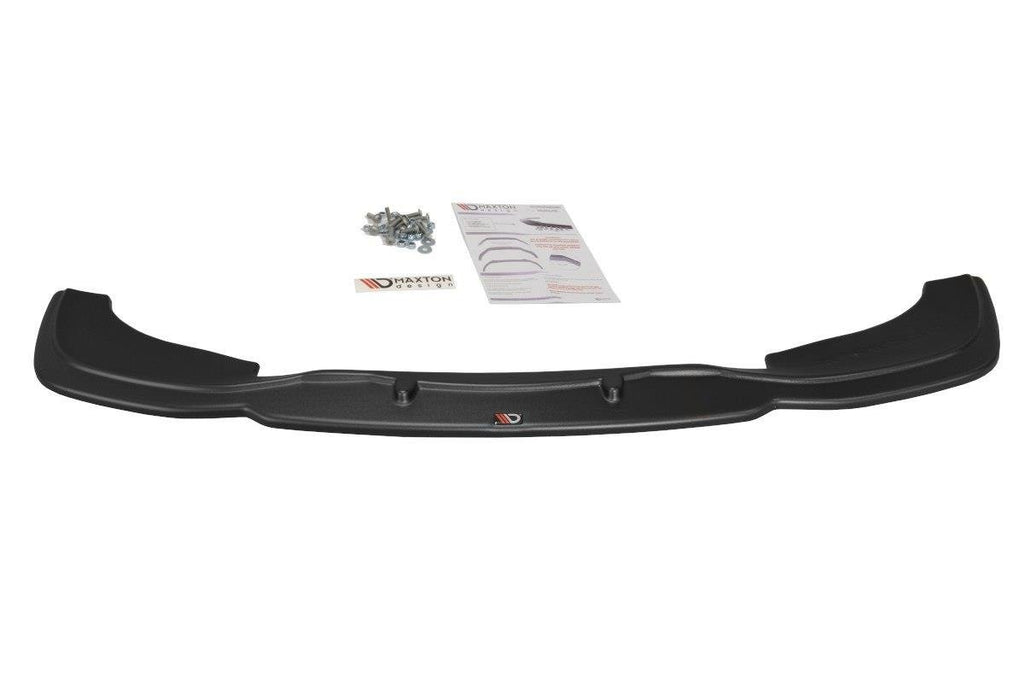 Maxton Design Street+ Spoilerlippe Front Ansatz V.2 passend für BMW M3 E46 Coupe schwarz Hochglanz