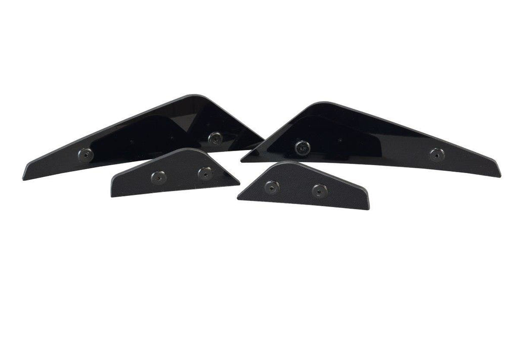 Maxton Design Stoßstangen Flaps Wings vorne Canards passend für Ford Fiesta Mk8 ST/ ST-Line