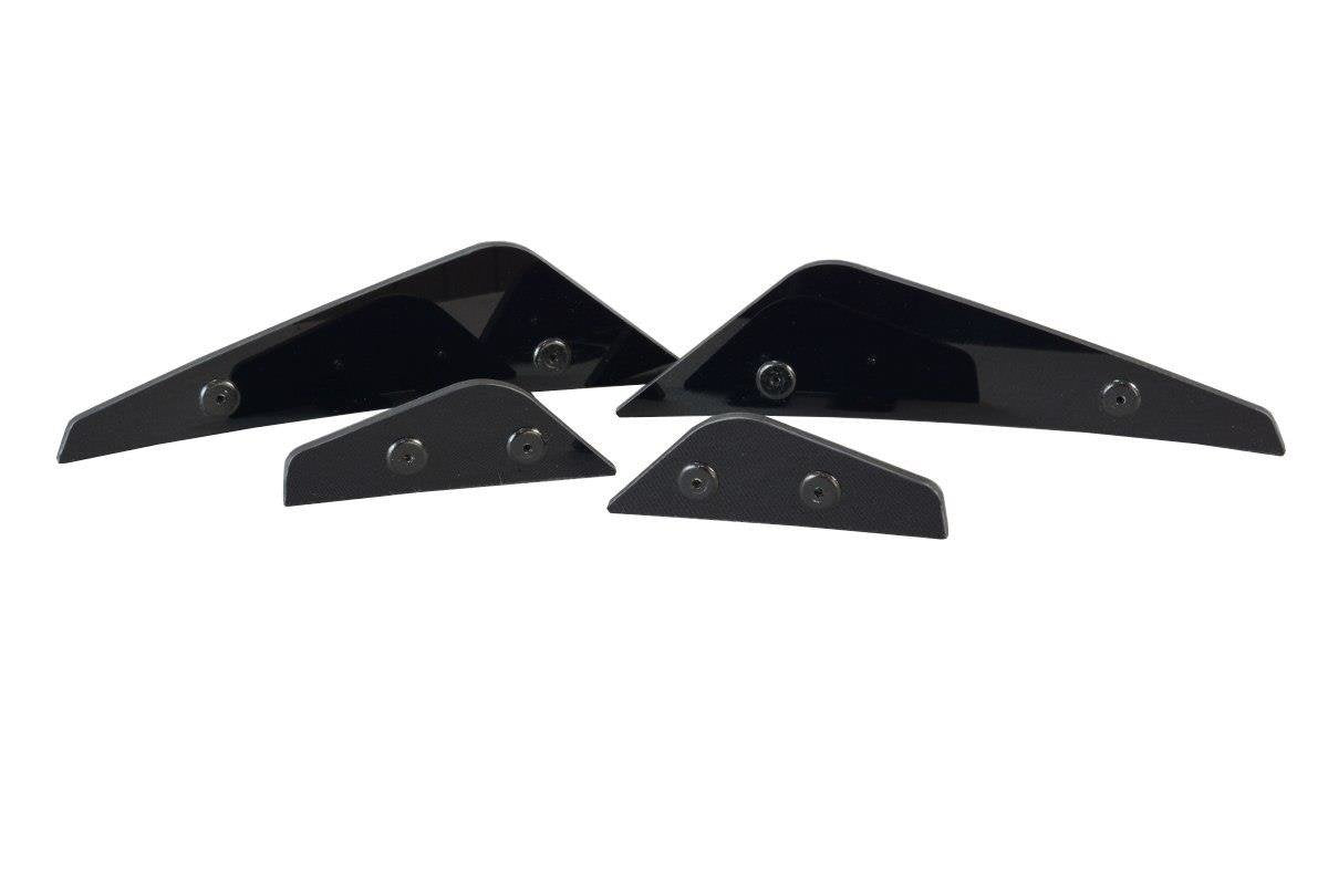 Maxton Design Stoßstangen Flaps Wings vorne Canards passend für Ford Fiesta Mk8 ST/ ST-Line