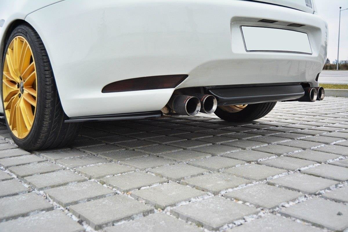 Maxton Design Heck Ansatz Flaps Diffusor für Alfa Romeo GT schwarz matt