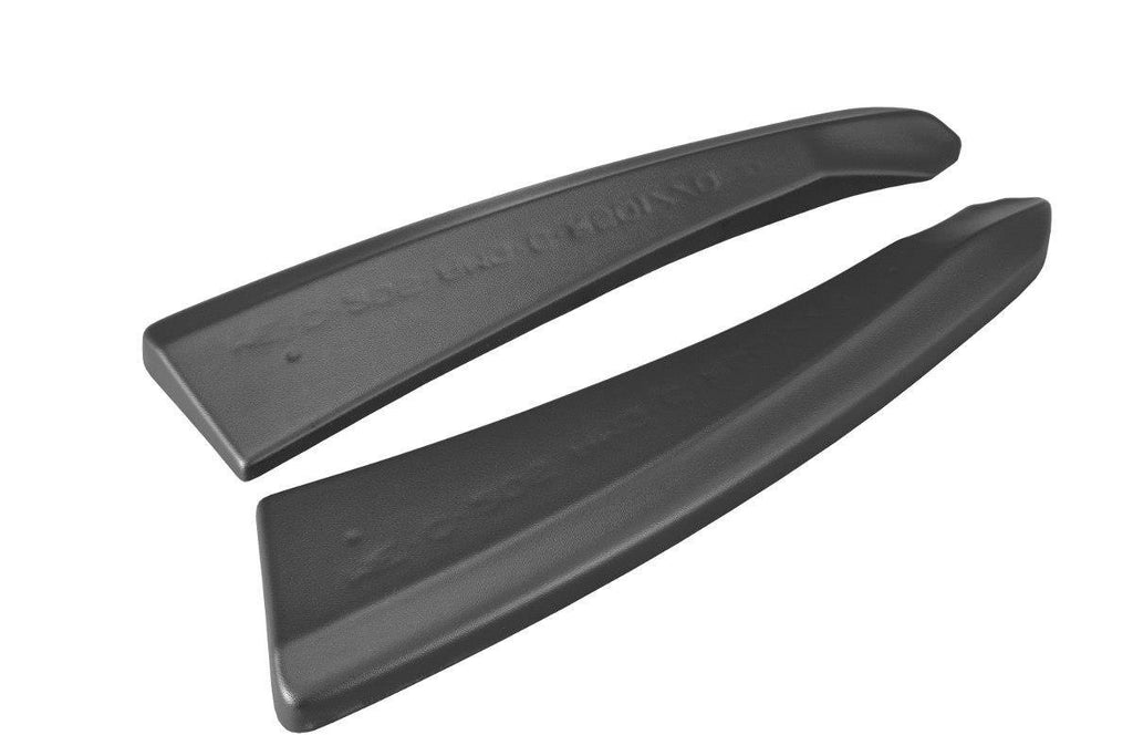 Maxton Design Heck Ansatz Flaps Diffusor passend für Mercedes C-Klasse C205 63 AMG Coupe schwarz Hochglanz
