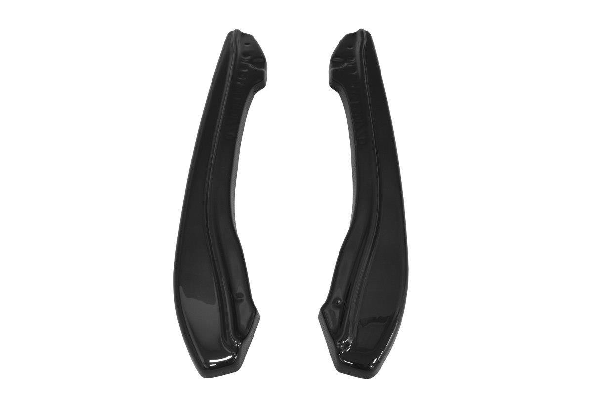 Maxton Design Heck Ansatz Flaps Diffusor passend für BMW M6 E63 schwarz Hochglanz