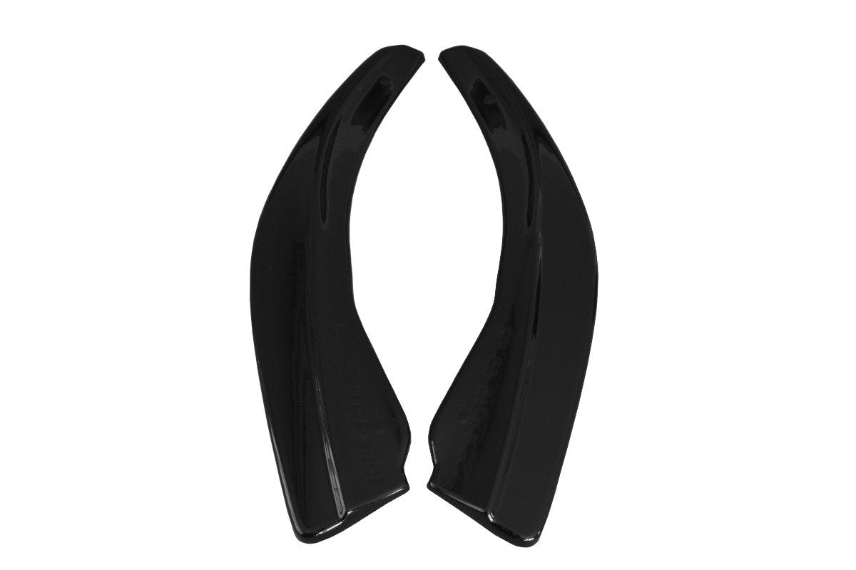 Maxton Design Heck Ansatz Flaps Diffusor passend für BENTLEY CONTINENTAL GT schwarz Hochglanz