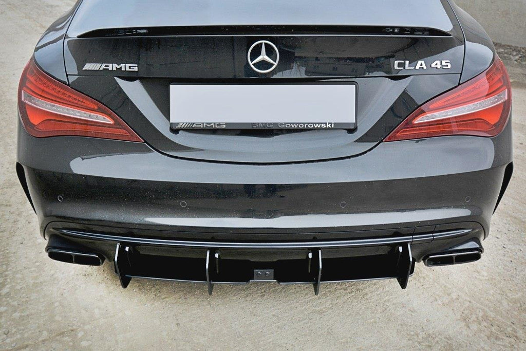 Maxton Design Heckschürze V.2 passend für Mercedes CLA A45 AMG C117 Facelift