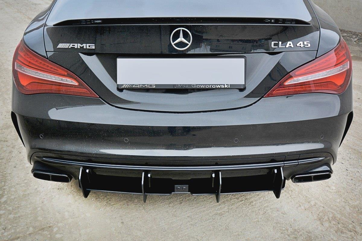 Maxton Design Heckschürze V.2 passend für Mercedes CLA A45 AMG C117 Facelift