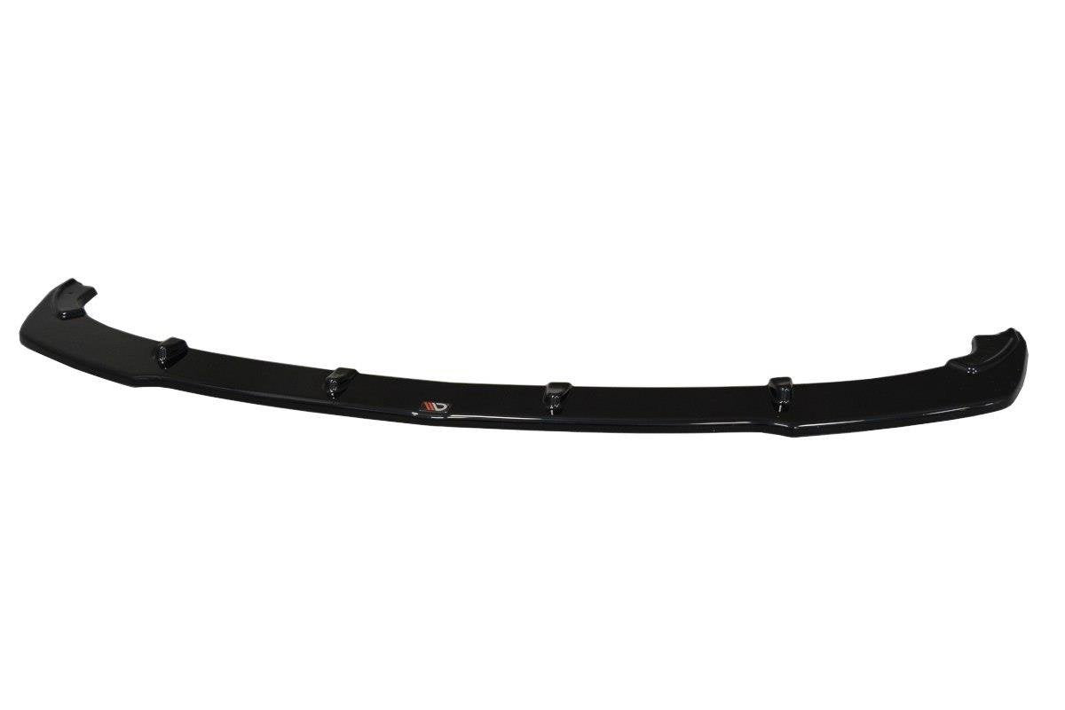 Maxton Design Street+ Spoilerlippe Front Ansatz V.1 passend für Infiniti G37 Limousine schwarz Hochglanz