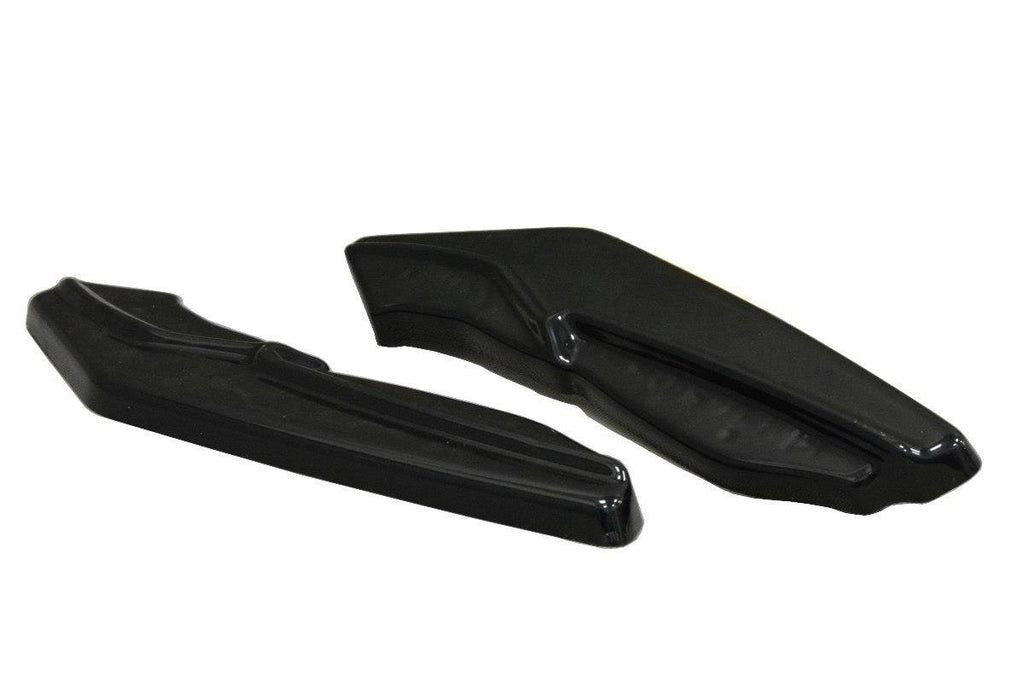Maxton Design Heck Ansatz Flaps Diffusor für Renault Laguna mk 3 Coupe schwarz matt