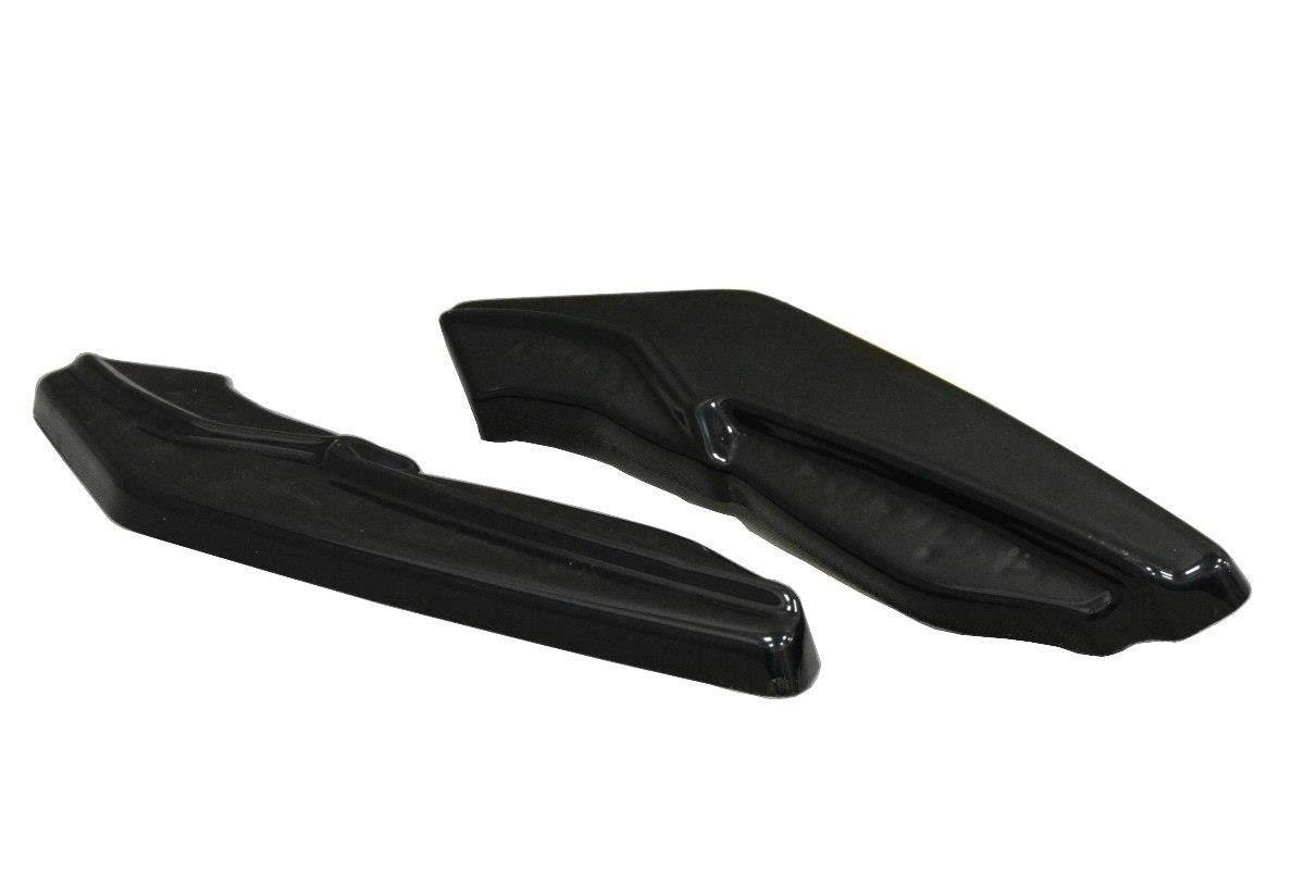 Maxton Design Heck Ansatz Flaps Diffusor für Renault Laguna mk 3 Coupe schwarz matt