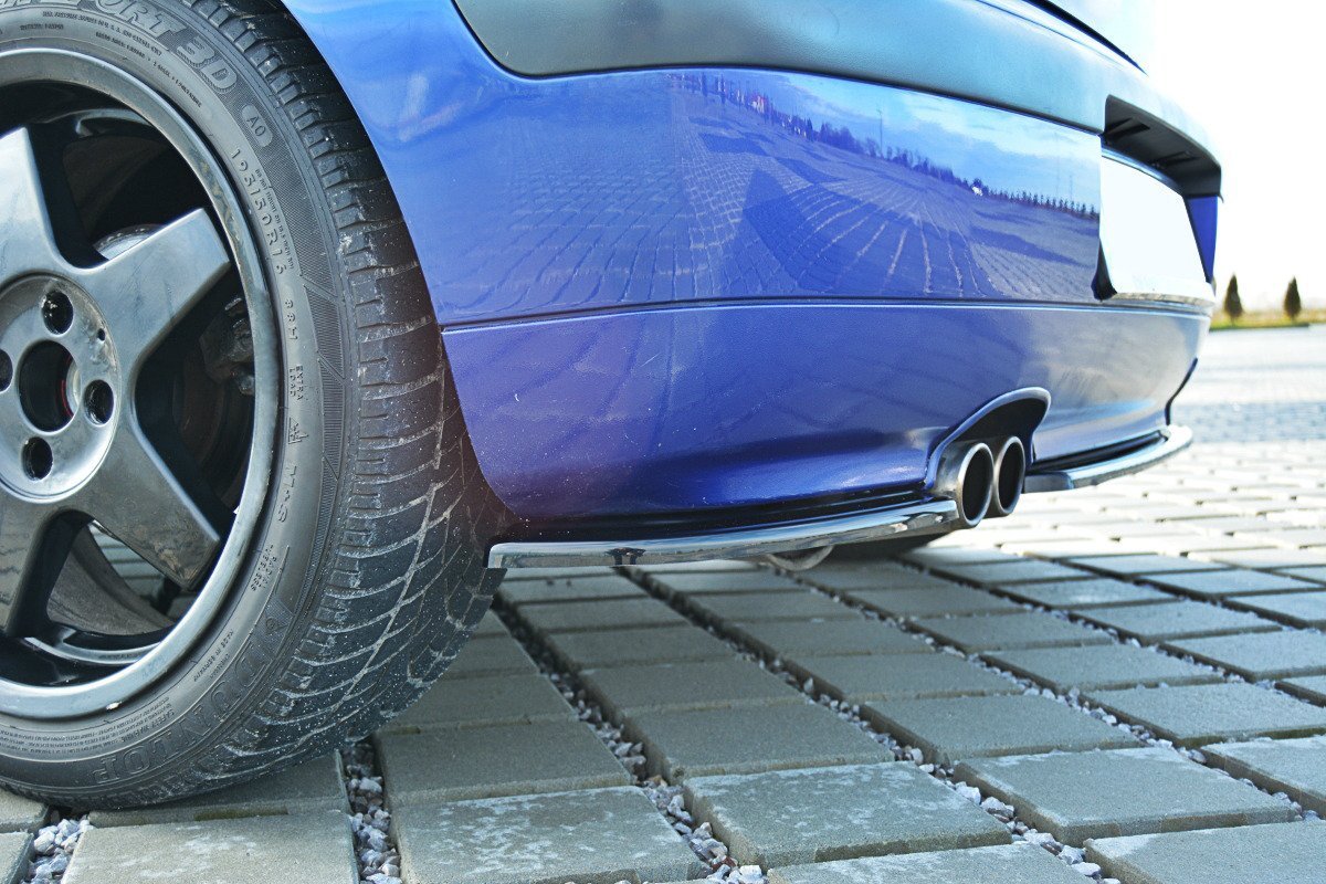 Maxton Design Heck Ansatz Flaps Diffusor passend für SEAT IBIZA MK2 FACELIFT CUPRA schwarz Hochglanz