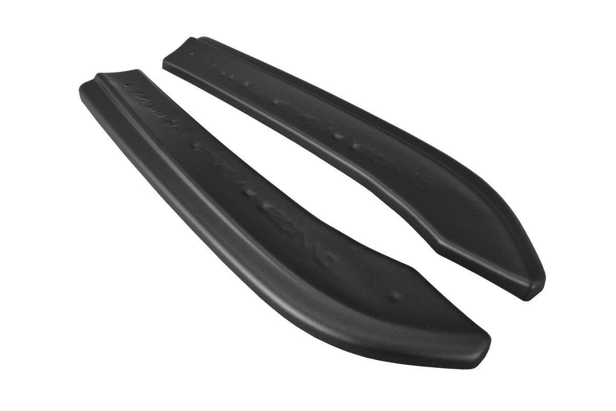 Maxton Design Heck Ansatz Flaps Diffusor für Vw Passat B7 R-Line Variant Carbon Look