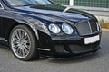 Maxton Design Street+ Spoilerlippe Front Ansatz V.1 passend für BENTLEY CONTINENTAL GT schwarz Hochglanz