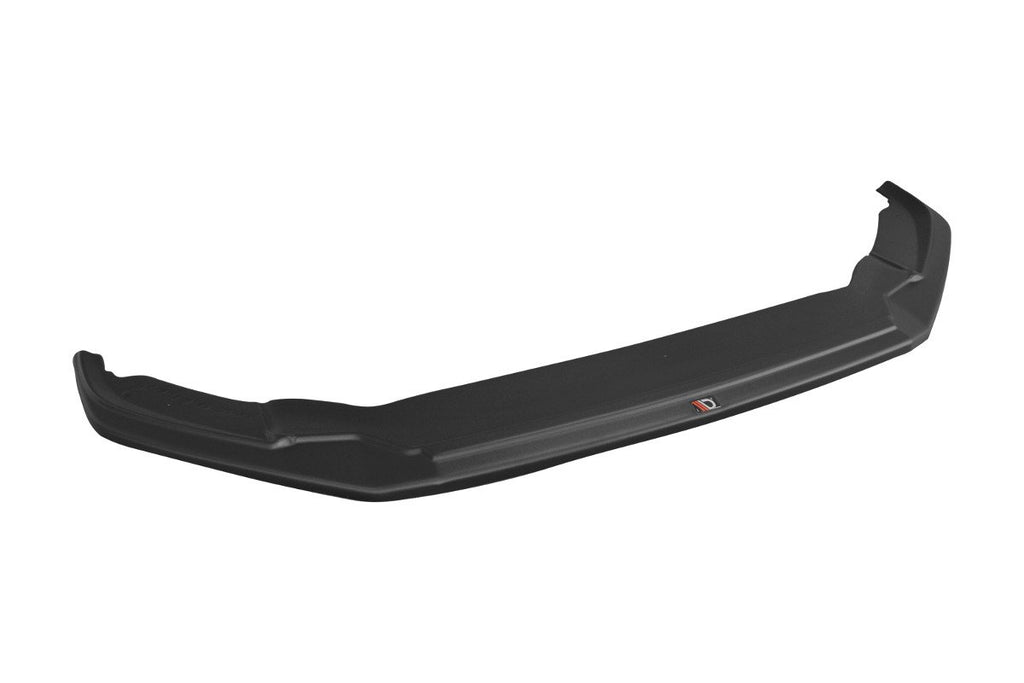 Maxton Design Street+ Spoilerlippe Front Ansatz V.2 passend für VOLKSWAGEN SCIROCCO MK.3 R FACELIFT schwarz Hochglanz