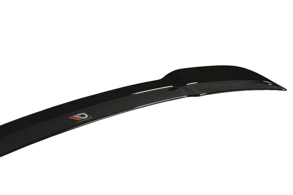 Maxton Design Spoiler CAP V.1 passend für Audi S4 / A4 S-Line Avant B9 schwarz Hochglanz