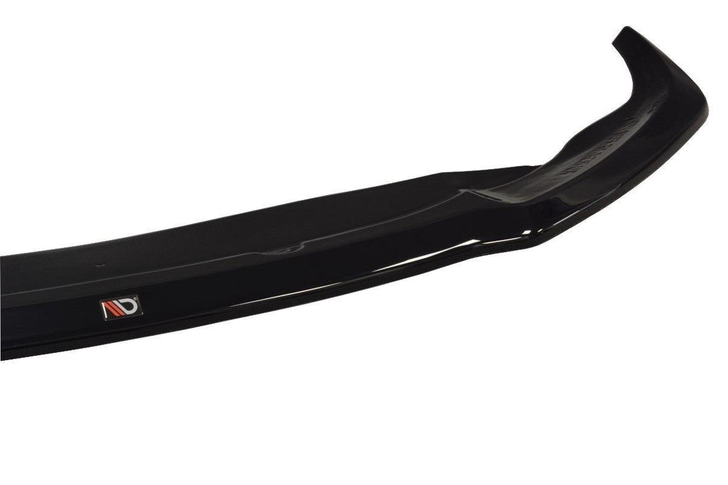 Maxton Design Street+ Spoilerlippe Front Ansatz V.2 passend für Audi RS7 C7 schwarz Hochglanz