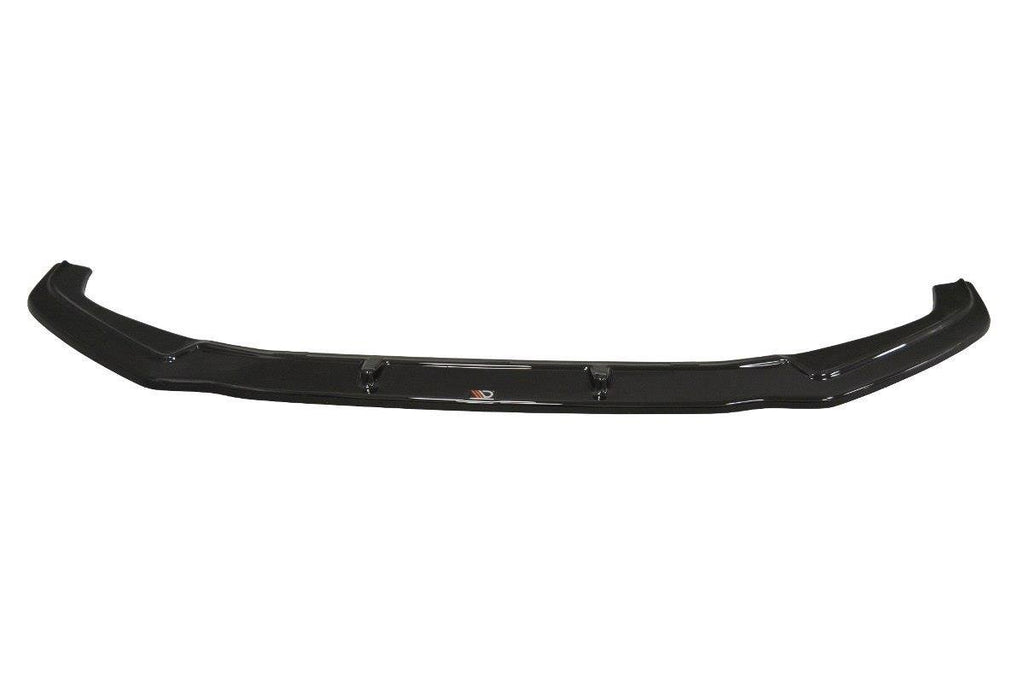 Maxton Design Street+ Spoilerlippe Front Ansatz V.2 passend für Audi S4 / A4 S-Line B9 schwarz Hochglanz