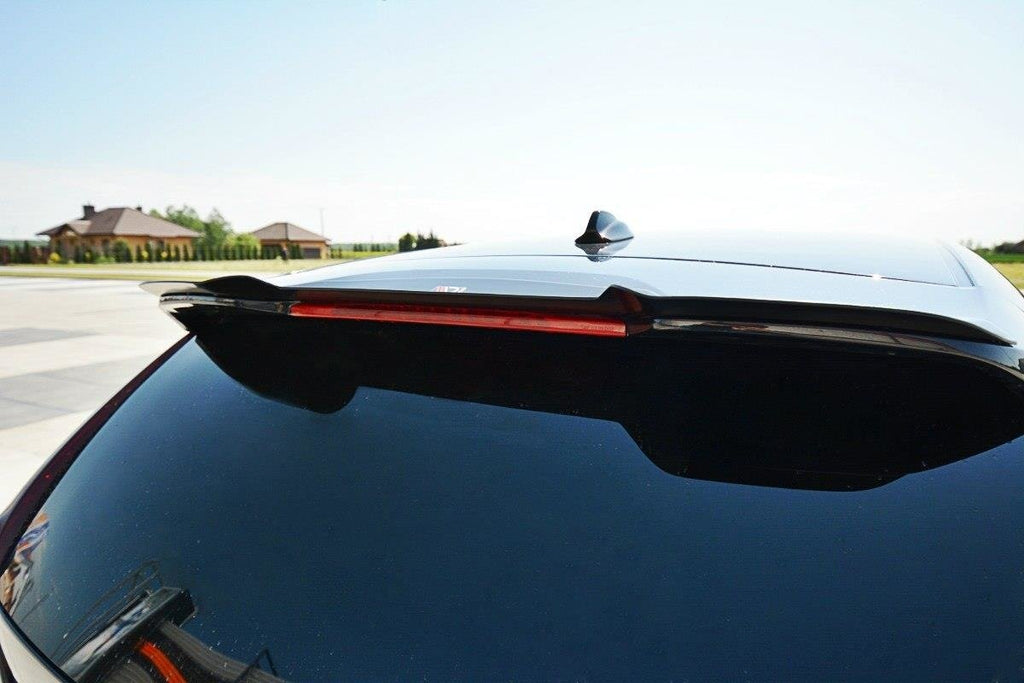 Maxton Design Spoiler CAP für Volvo V60 Polestar Facelift schwarz matt
