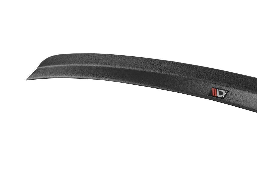 Maxton Design Spoiler CAP passend für Audi A4 S-Line B6 Limousine schwarz Hochglanz