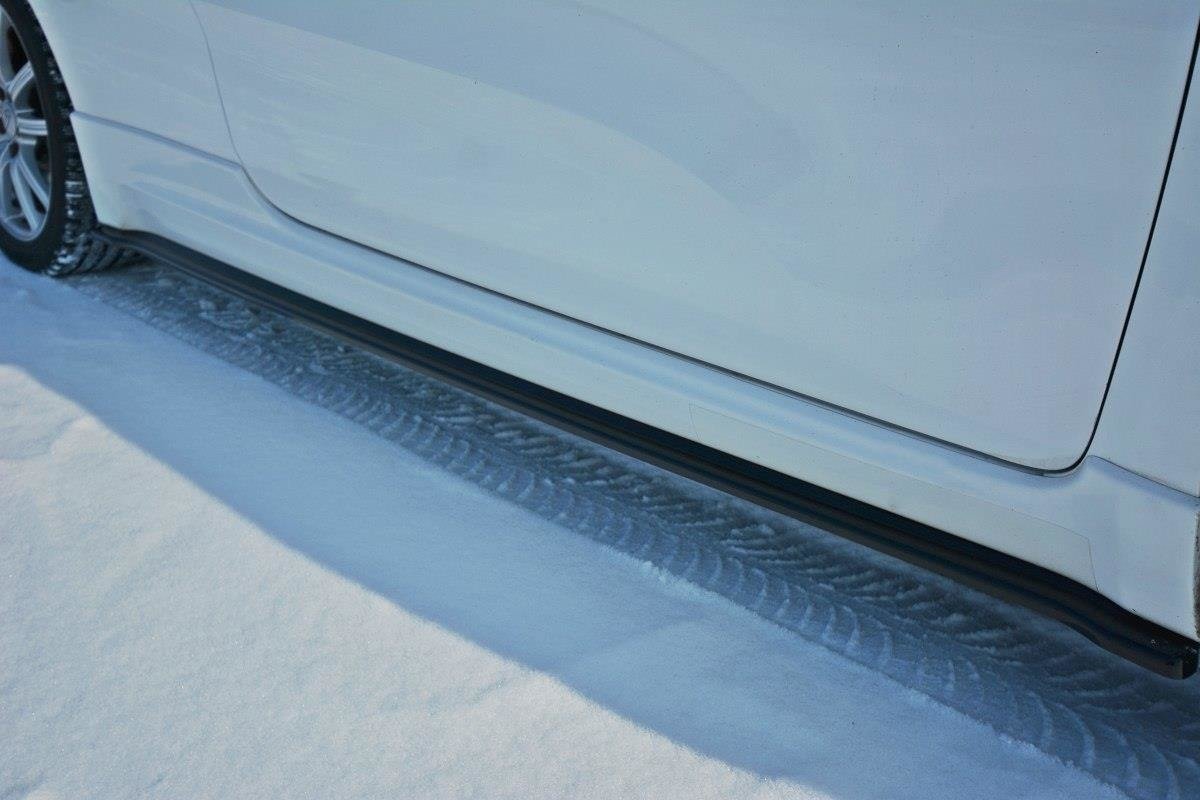 Maxton Design Street+ Seitenschweller Leisten passend für Kia Ceed GT MK2 schwarz Hochglanz