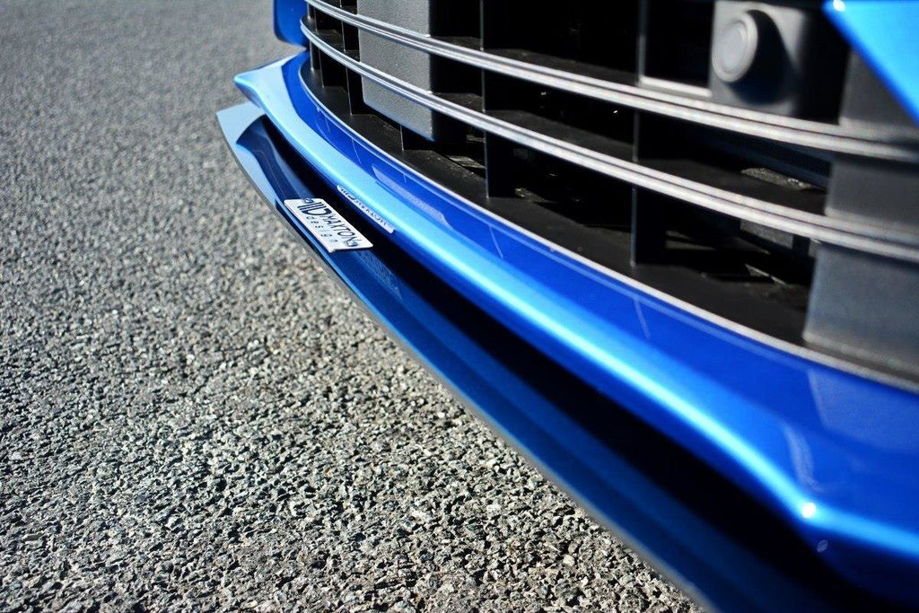 Maxton Design Sport Street+ Spoilerlippe Front Ansatz passend für Ford Focus ST / ST-Line Mk4 schwarz Hochglanz
