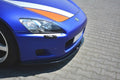Maxton Design Street+ Spoilerlippe Front Ansatz passend für v.1 HONDA S2000 schwarz Hochglanz