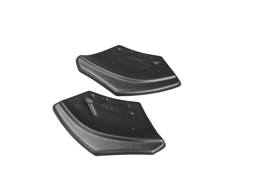 Maxton Design Heck Ansatz Flaps Diffusor passend für VW Scirocco R Mk3 Facelift schwarz Hochglanz