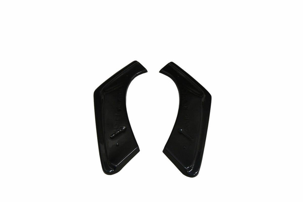 Maxton Design Heck Ansatz Flaps Diffusor für Honda Civic Mk9 Facelift schwarz matt