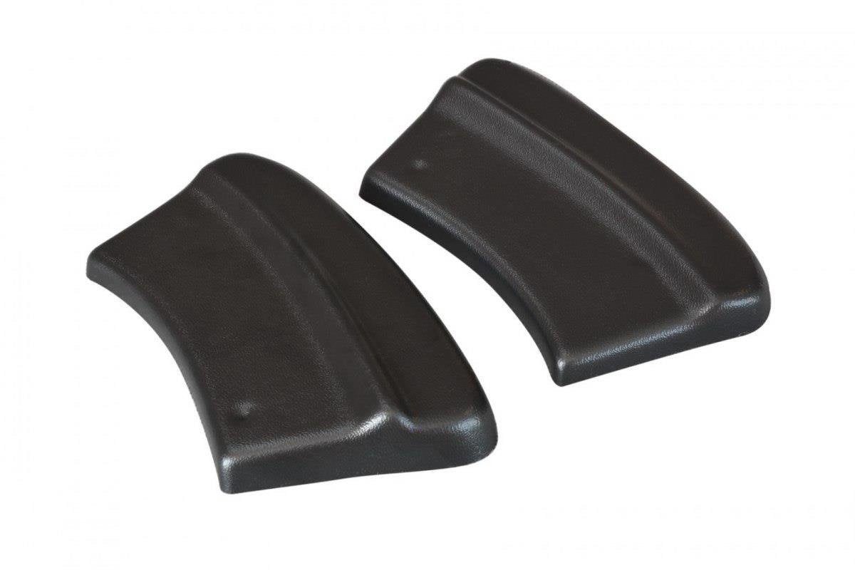 Maxton Design Heck Ansatz Flaps Diffusor V.1 passend für Ford Fiesta Mk8 ST-Line schwarz Hochglanz