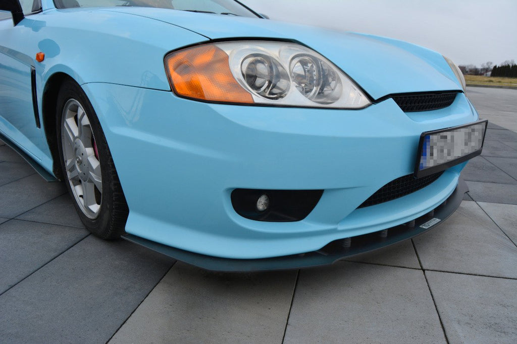 Maxton Design Racing Street+ Spoilerlippe Front Ansatz passend für HYUNDAI TIBURON MK.2 FACELIFT
