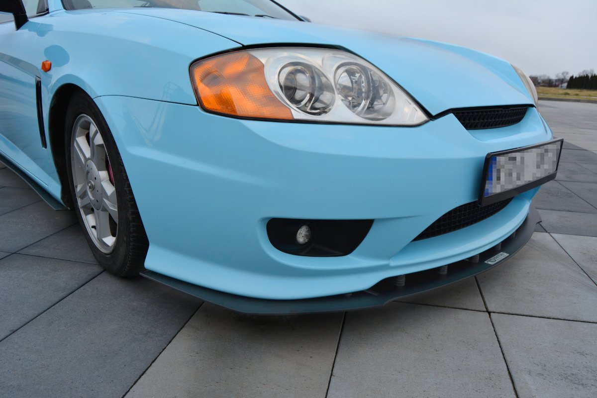 Maxton Design Racing Street+ Spoilerlippe Front Ansatz passend für HYUNDAI TIBURON MK.2 FACELIFT