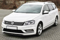 Maxton Design Front Ansatz V.1 für Vw Passat B7 R-Line Carbon Look