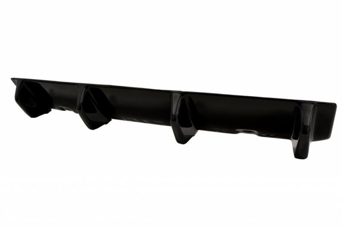 Maxton Design Mittlerer Diffusor Heck Ansatz für VW GOLF 7 R Facelift schwarz matt