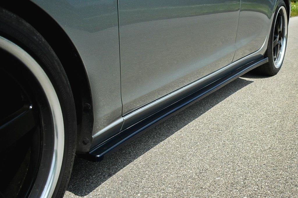 Maxton Design Street+ Seitenschweller Leisten passend für V.1 passend für Mazda 6 Kombi GJ (Mk3) schwarz Hochglanz
