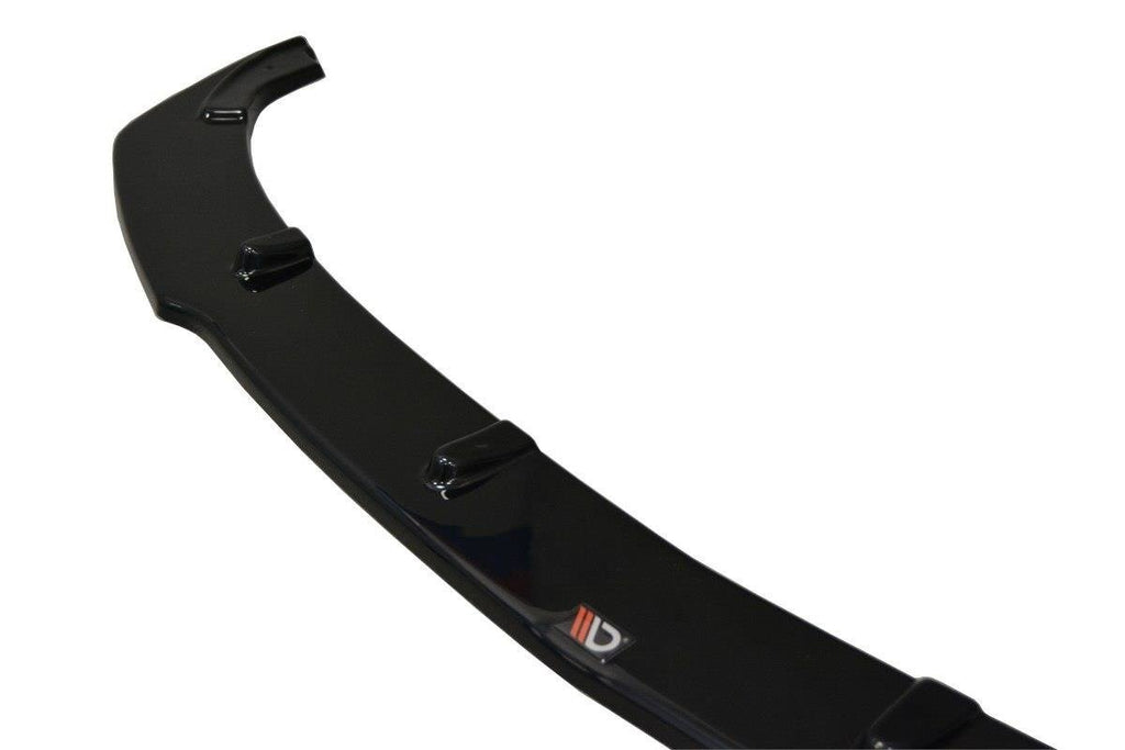 Maxton Design Street+ Spoilerlippe Front Ansatz V.1 passend für Infiniti G37 Limousine schwarz Hochglanz