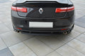 Maxton Design Mittlerer Diffusor Heck Ansatz für Renault Laguna mk 3 Coupe schwarz matt