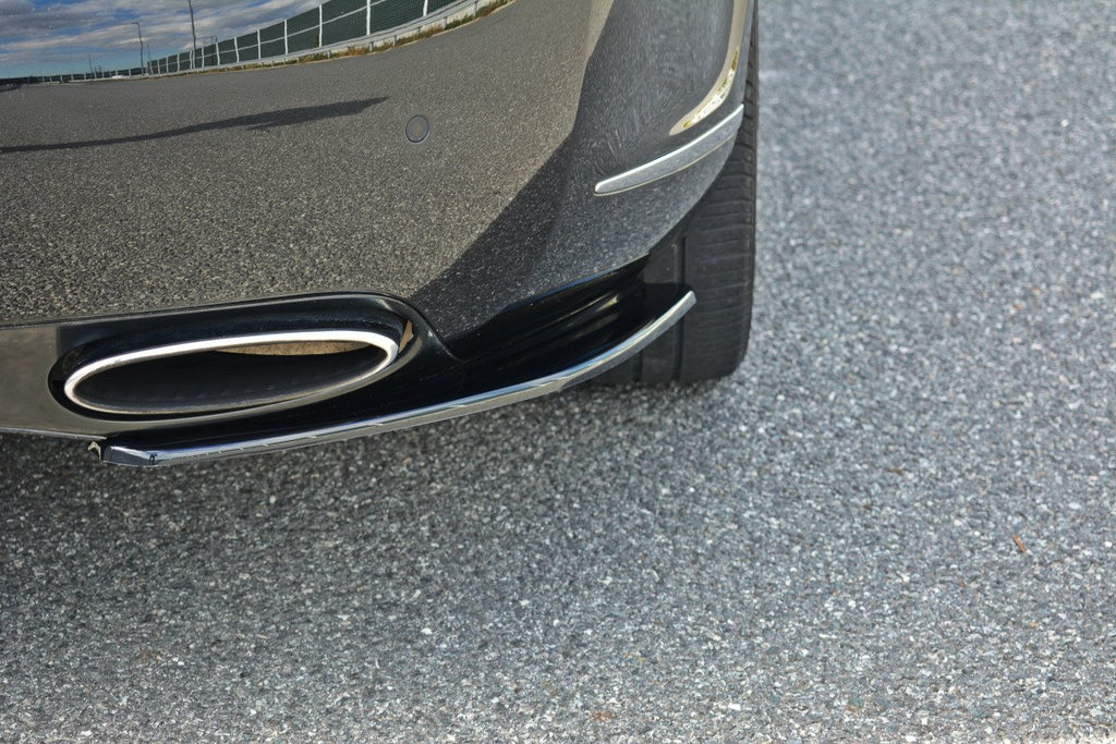 Maxton Design Heck Ansatz Flaps Diffusor passend für BENTLEY CONTINENTAL GT schwarz Hochglanz