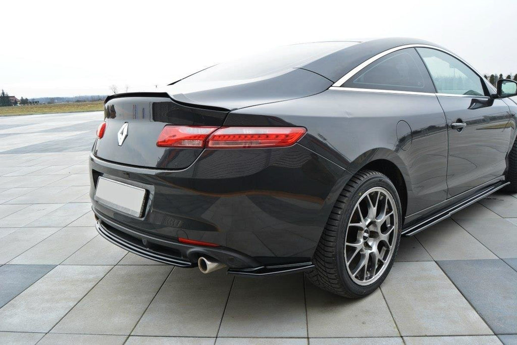 Maxton Design Spoiler CAP passend für Renault Laguna mk 3 Coupe schwarz Hochglanz