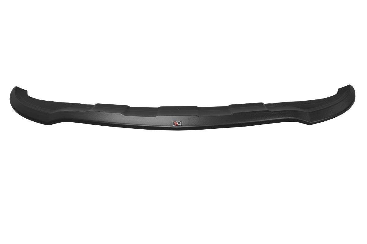 Maxton Design Street+ Spoilerlippe Front Ansatz V.1 passend für Mercedes GLE W166 AMG-Line schwarz Hochglanz