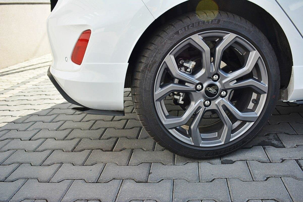 Maxton Design Sport Heck Ansatz Flaps Diffusor passend für Ford Fiesta Mk8 ST-Line