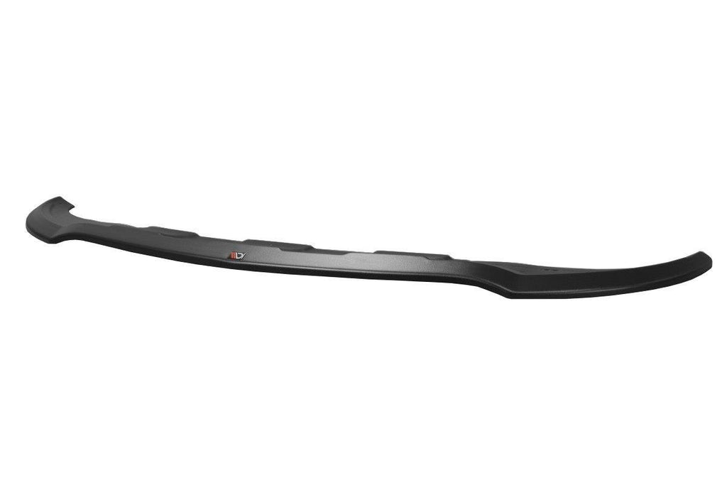 Maxton Design Street+ Spoilerlippe Front Ansatz V.1 passend für Mercedes GLE W166 AMG-Line schwarz Hochglanz