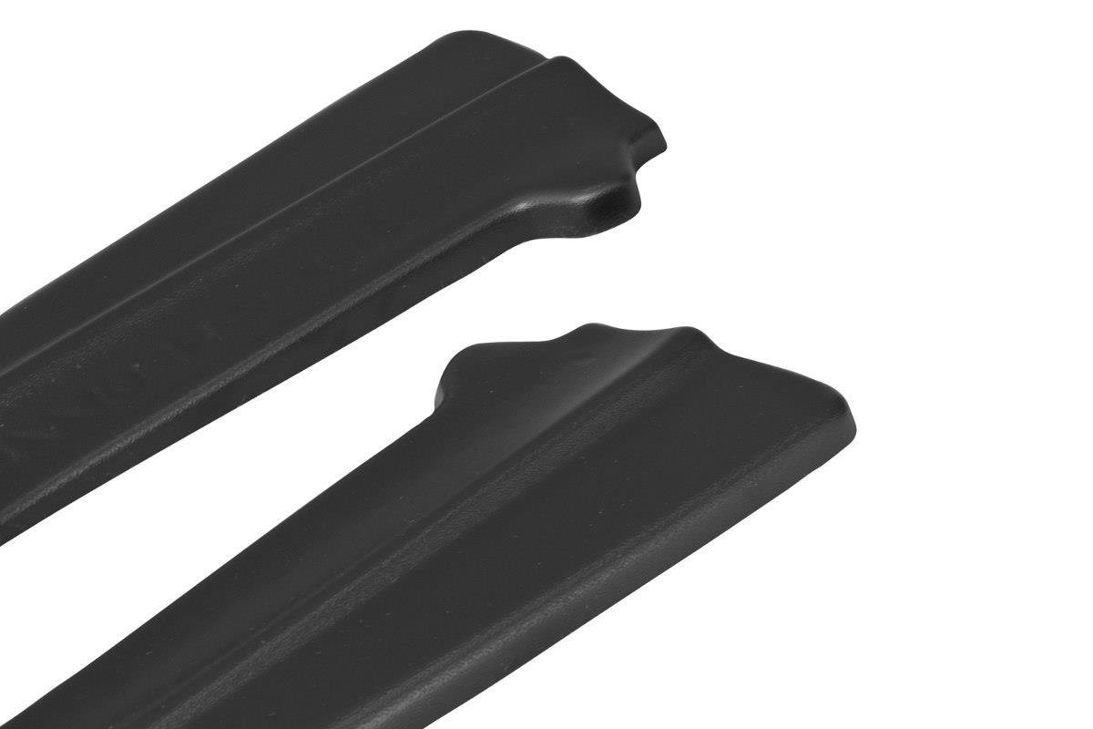 Maxton Design Heck Ansatz Flaps Diffusor passend für Mercedes - Benz E Coupe / Cabrio C207 Facelift / A207 Facelit schwarz Hochglanz
