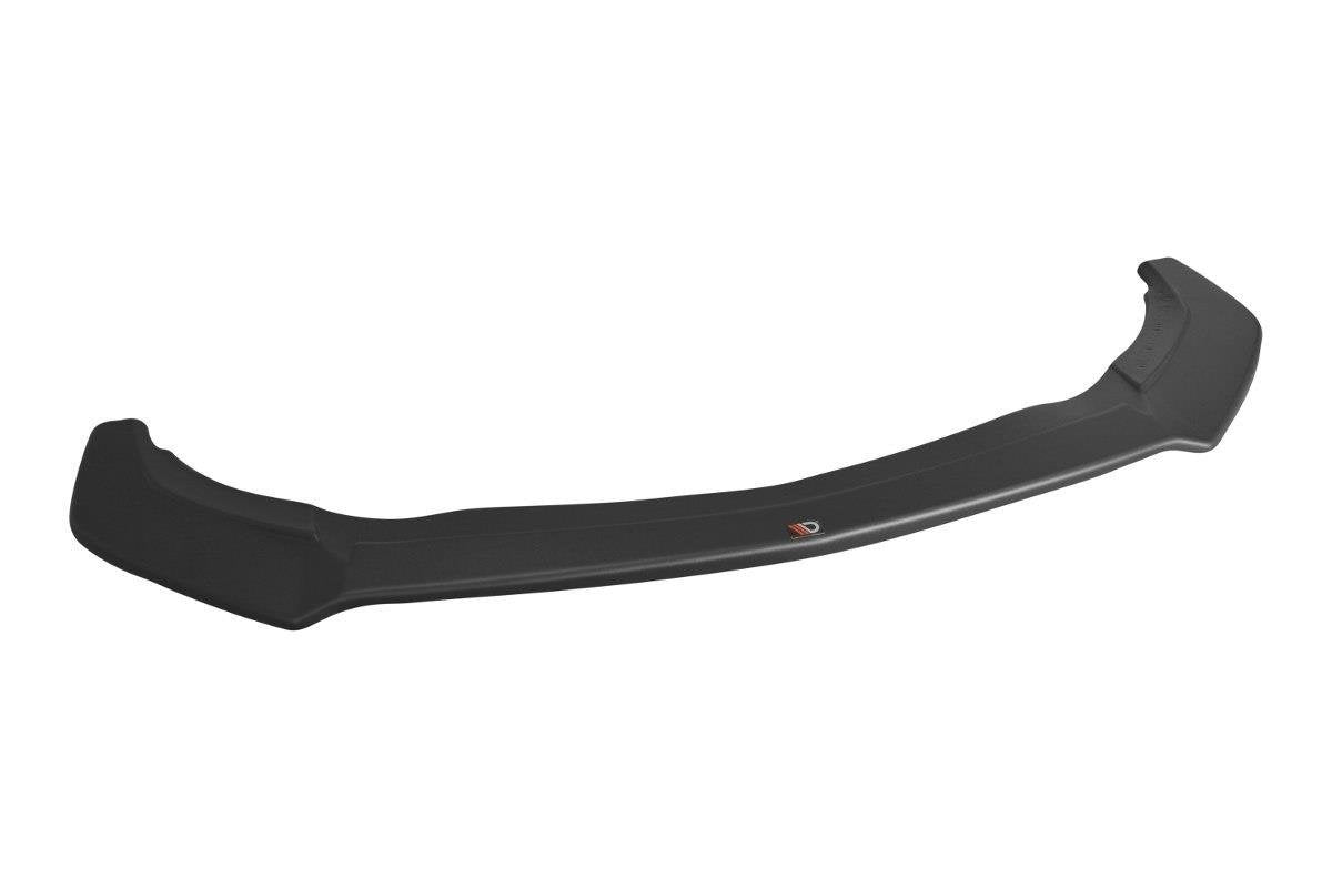 Maxton Design Street+ Spoilerlippe Front Ansatz V.2 passend für Mercedes CLA A45 AMG C117 Facelift schwarz Hochglanz