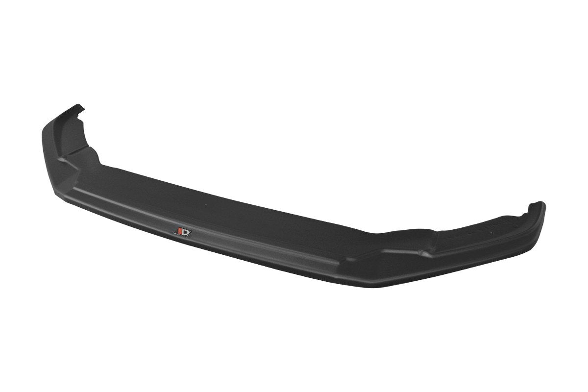 Maxton Design Street+ Spoilerlippe Front Ansatz V.2 passend für VOLKSWAGEN SCIROCCO MK.3 R FACELIFT schwarz Hochglanz