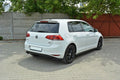 Maxton Design Heck Ansatz Flaps Diffusor passend für VW Golf Mk7 Standard schwarz Hochglanz