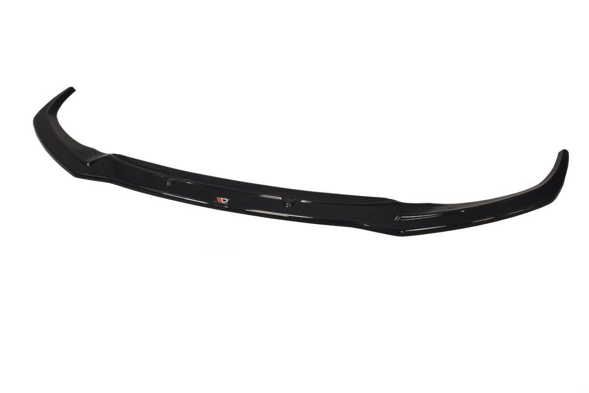 Maxton Design Street+ Spoilerlippe Front Ansatz V.1 passend für Audi RS7 C7 schwarz Hochglanz