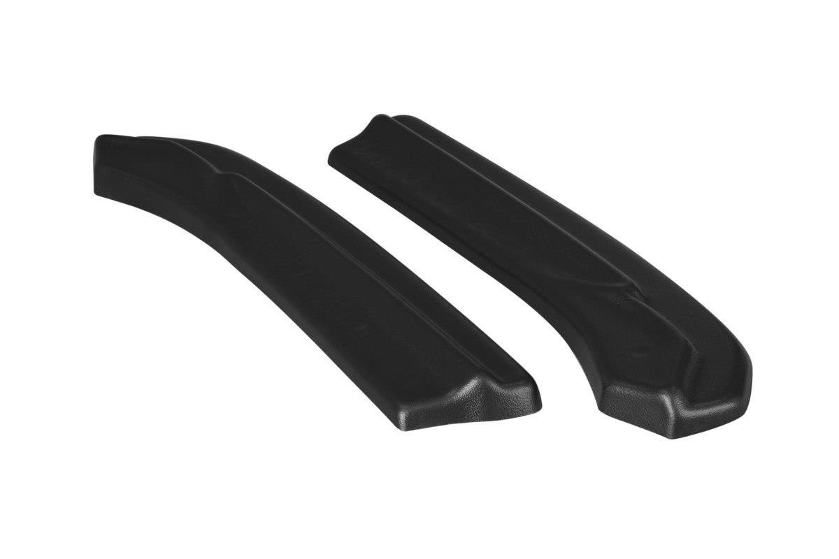 Maxton Design Heck Ansatz Flaps Diffusor passend für Audi S4 B8 FL schwarz Hochglanz