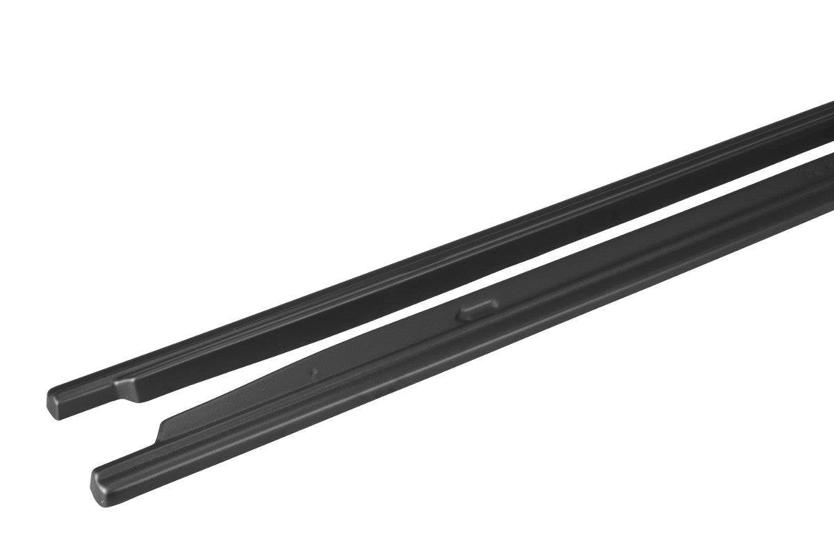 Maxton Design Seitenschweller Ansatz für Skoda Rapid Carbon Look